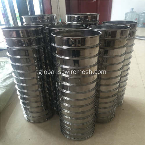 Filter Mesh Sieve Stainless Steel Standard Laboratory Test/ Garden Sieve Manufactory